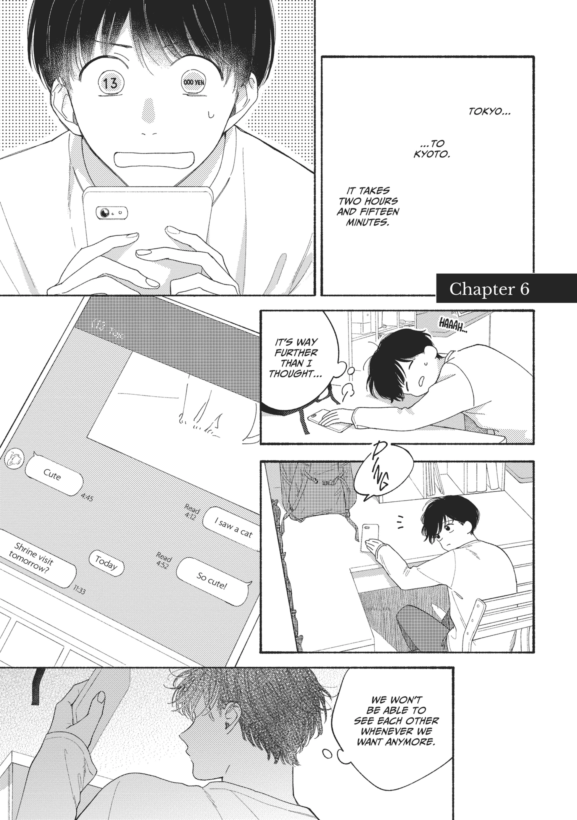 Kimi no Sumire Chapter 6 page 1 - 