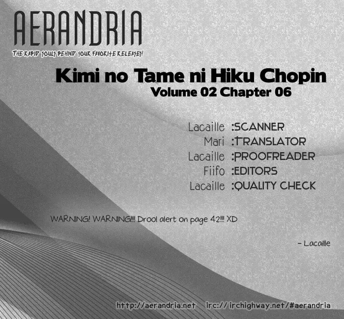 Kimi no Tame ni Hiku Chopin Chapter 6 page 47 - 