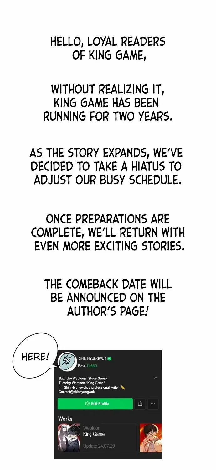 King Game Chapter 108 page 138 - 