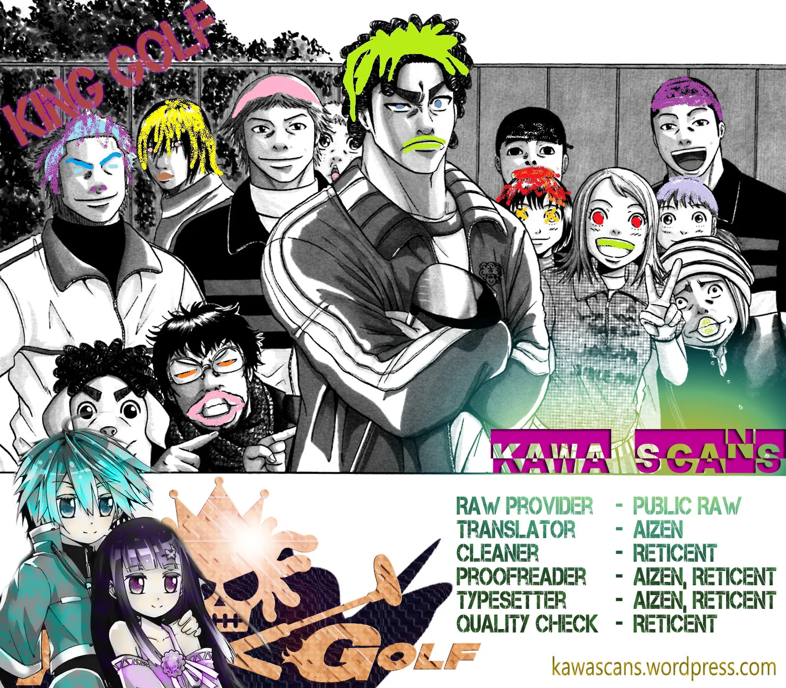 KING GOLF Chapter 128 page 53 - 