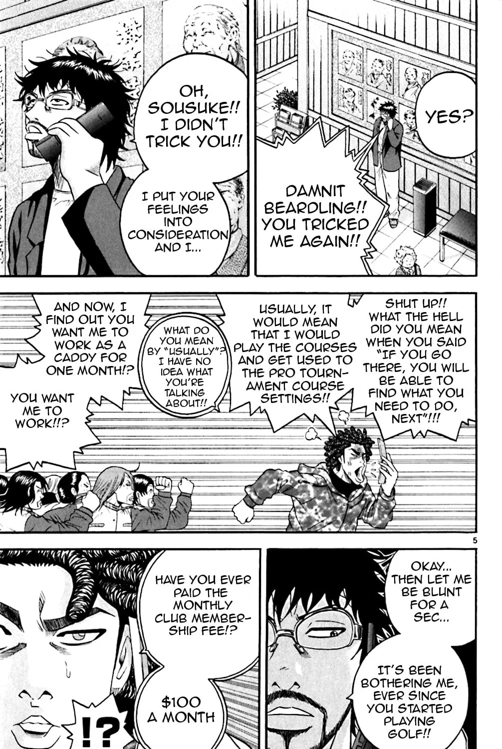 KING GOLF Chapter 128 page 9 - 
