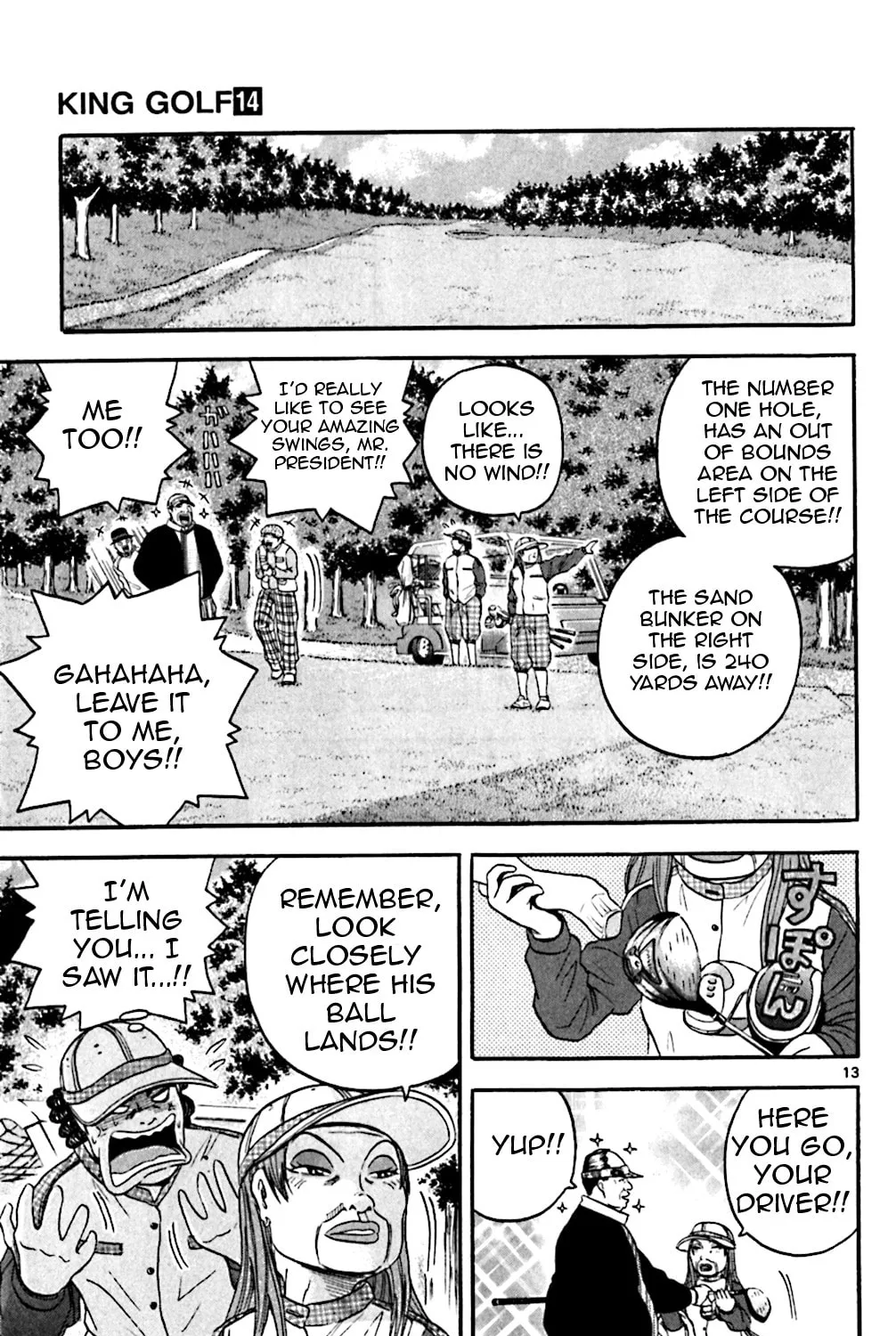 KING GOLF Chapter 129 page 36 - 