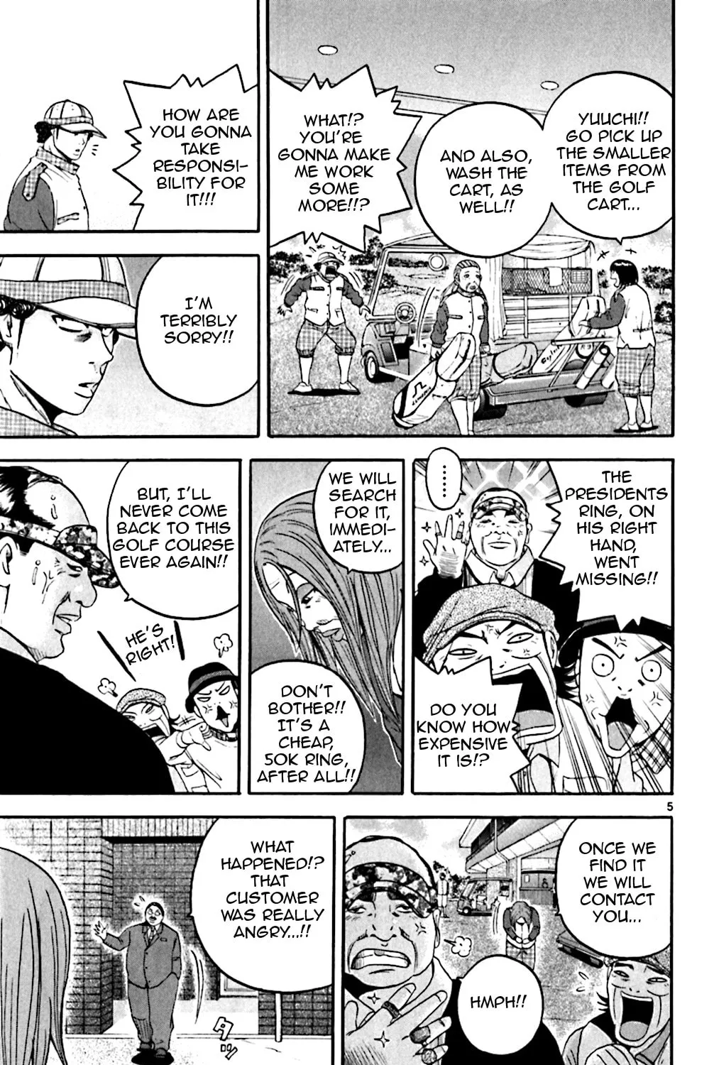 KING GOLF Chapter 130 page 9 - 