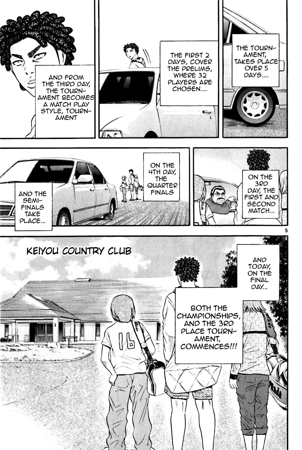 KING GOLF Chapter 136 page 9 - 