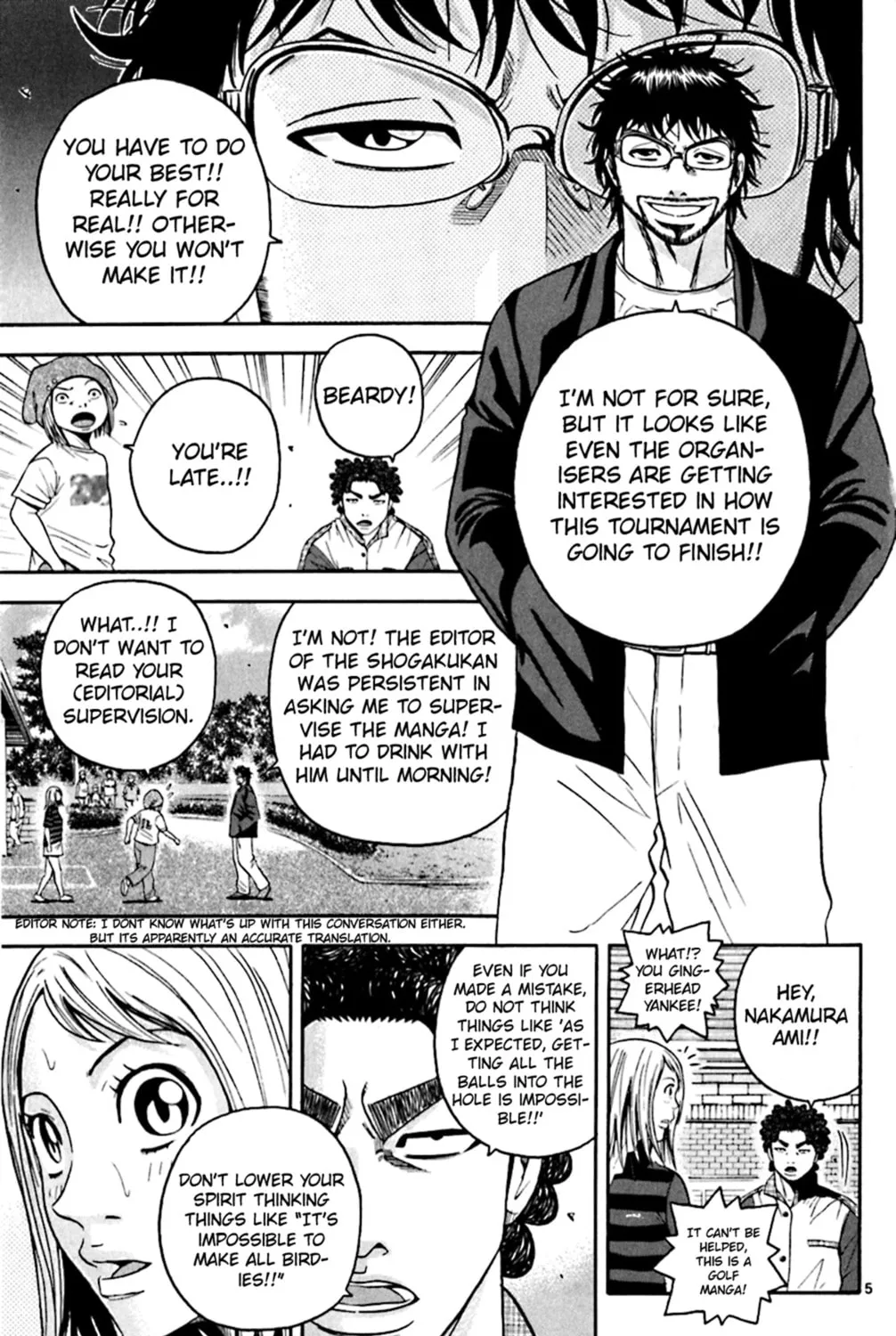 KING GOLF Chapter 142 page 9 - 