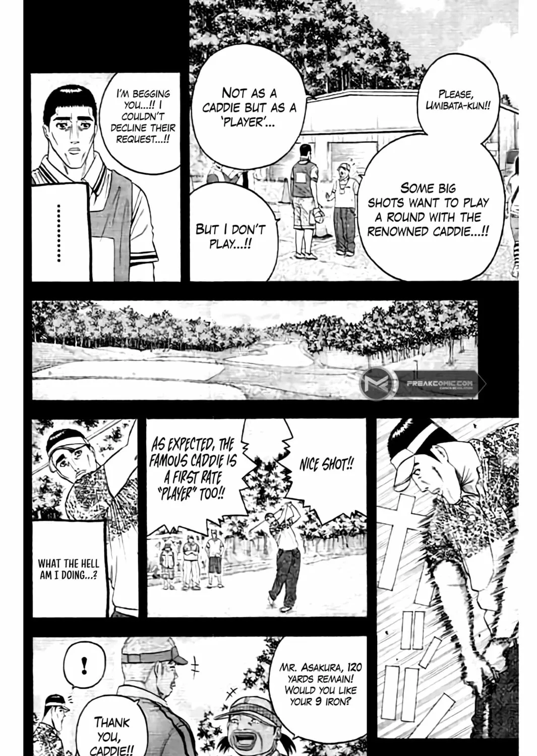 KING GOLF Chapter 166 page 36 - 