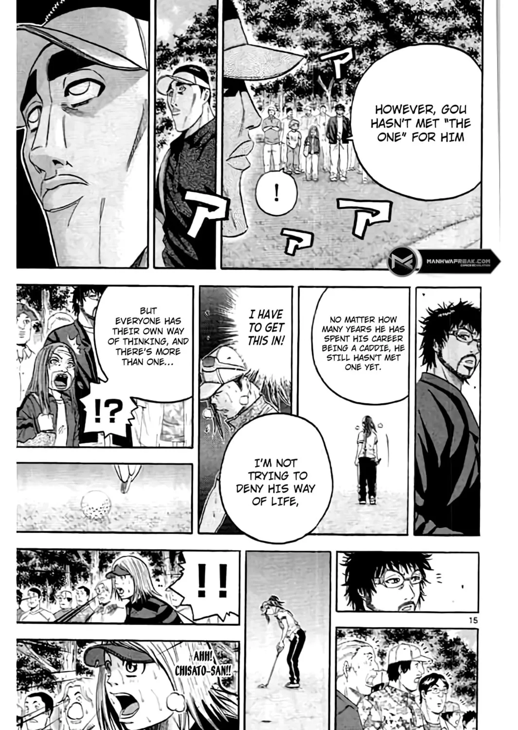 KING GOLF Chapter 167 page 36 - 