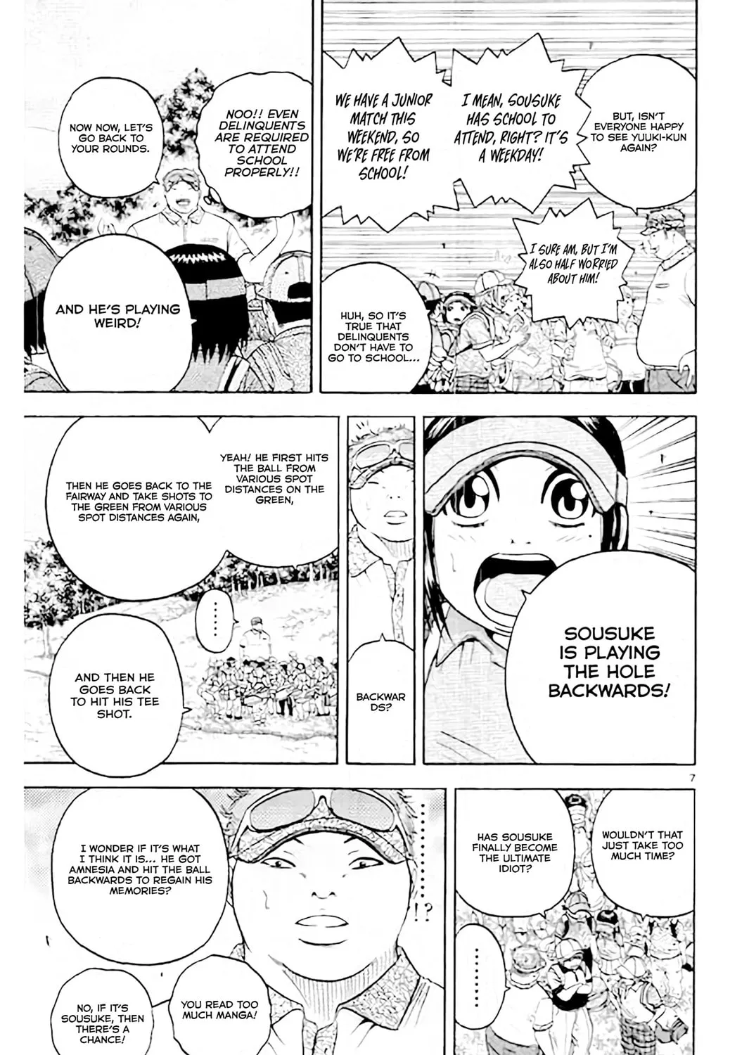 KING GOLF Chapter 171 page 15 - 