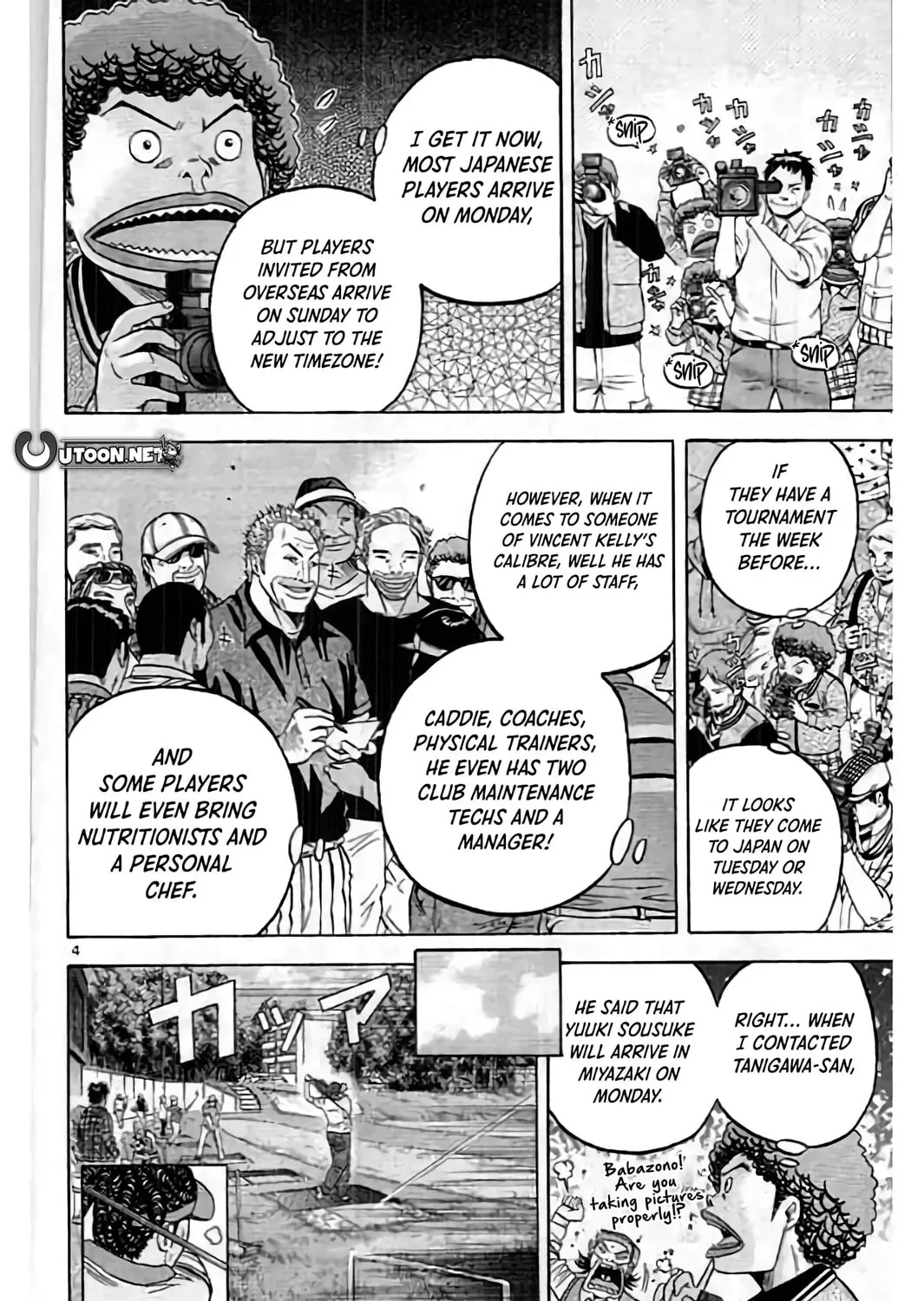 KING GOLF Chapter 194 page 9 - 