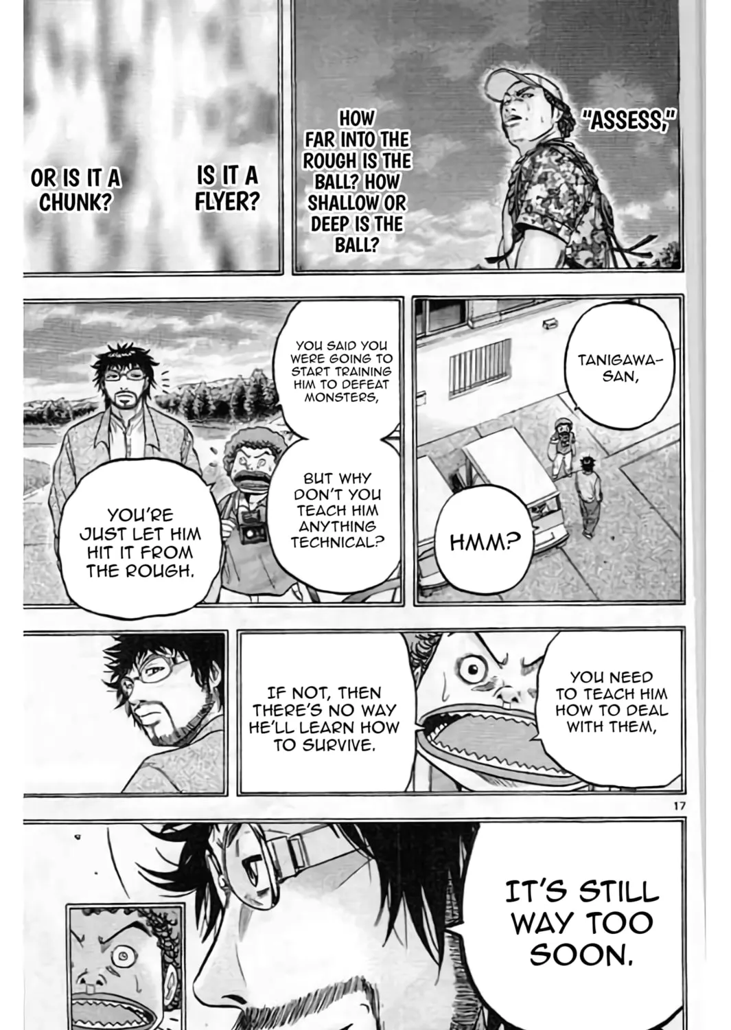 KING GOLF Chapter 203 page 35 - 