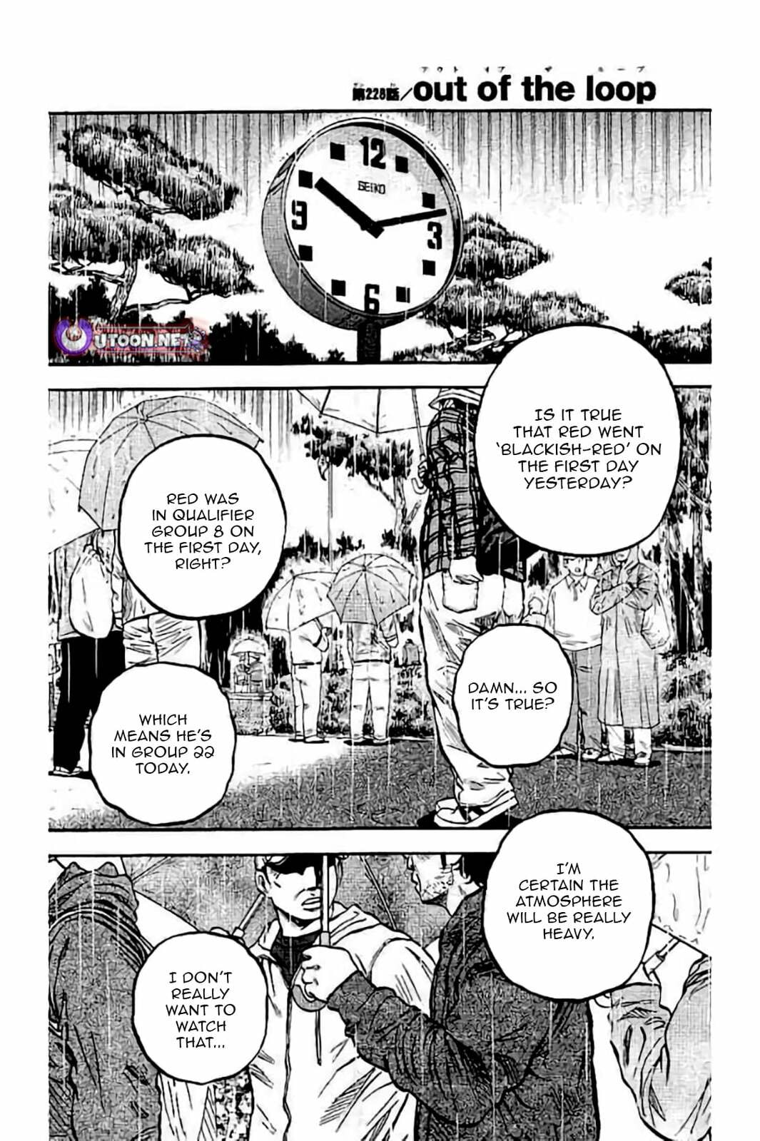 KING GOLF Chapter 228 page 1 - 