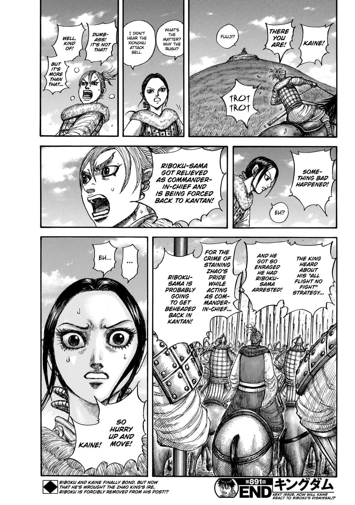 Kingdom Chapter 891 page 20 - 