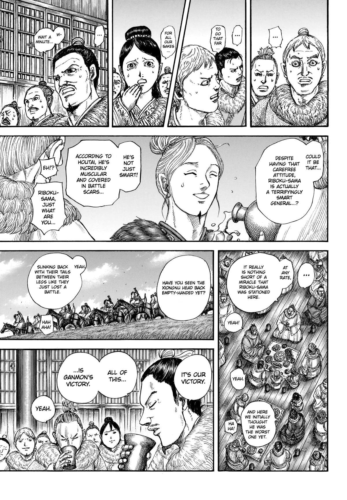 Kingdom Chapter 891 page 8 - 