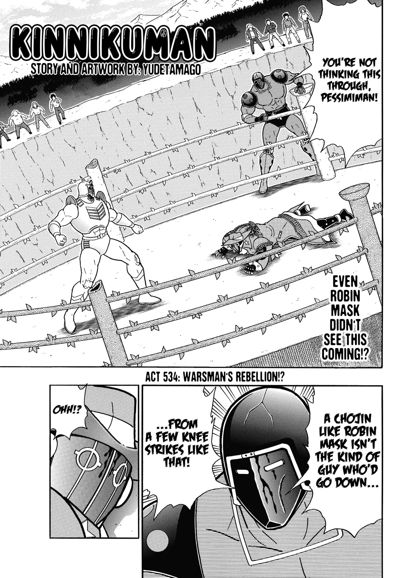 Kinnikuman Chapter 922 page 2 - 