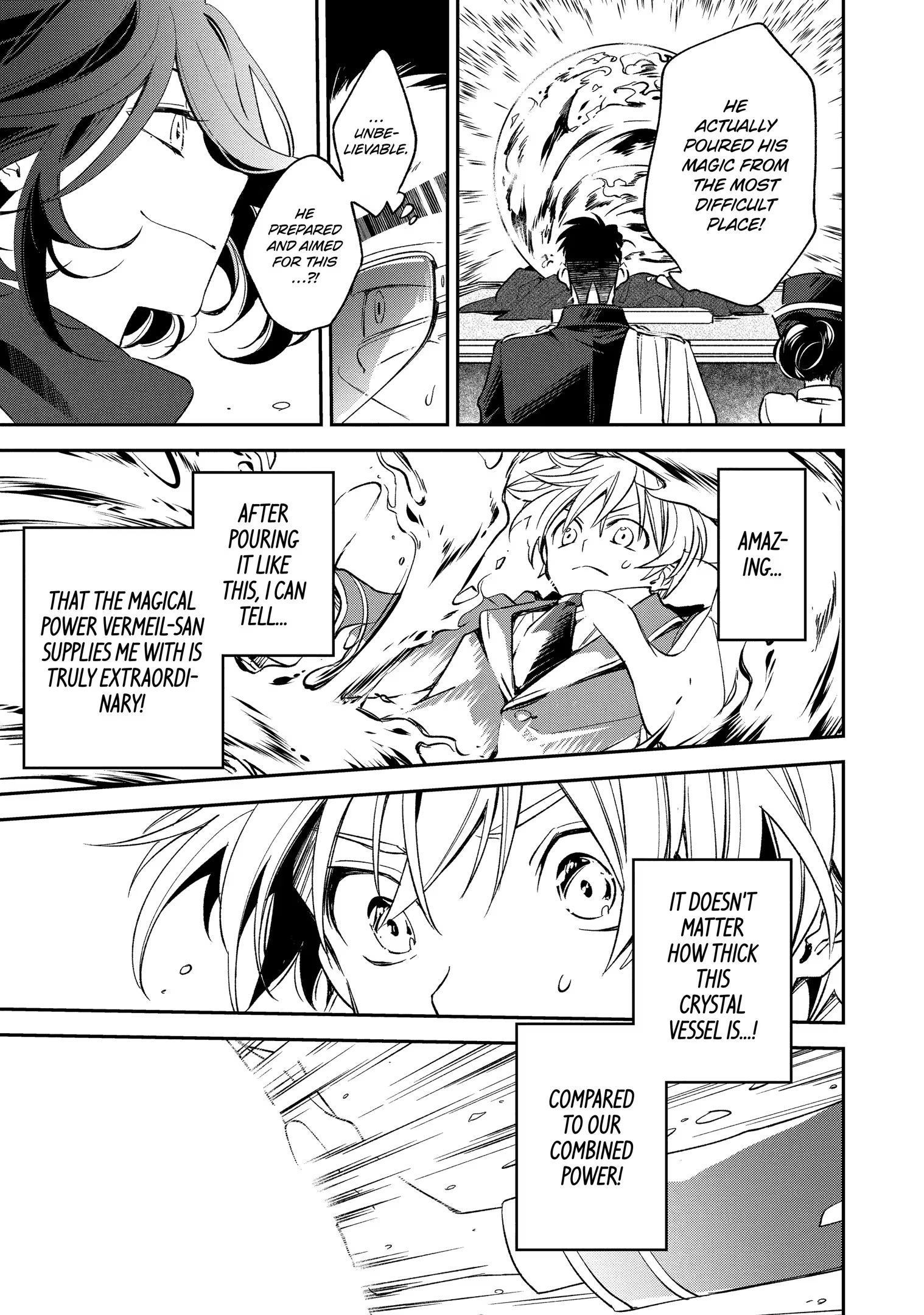 Kinsou no Vermeil ~Gakeppuchi Majutshi wa Saikyou no Yakusai to Mahou Sekai wo Tsukisusumu~ Chapter 13 page 31 - 