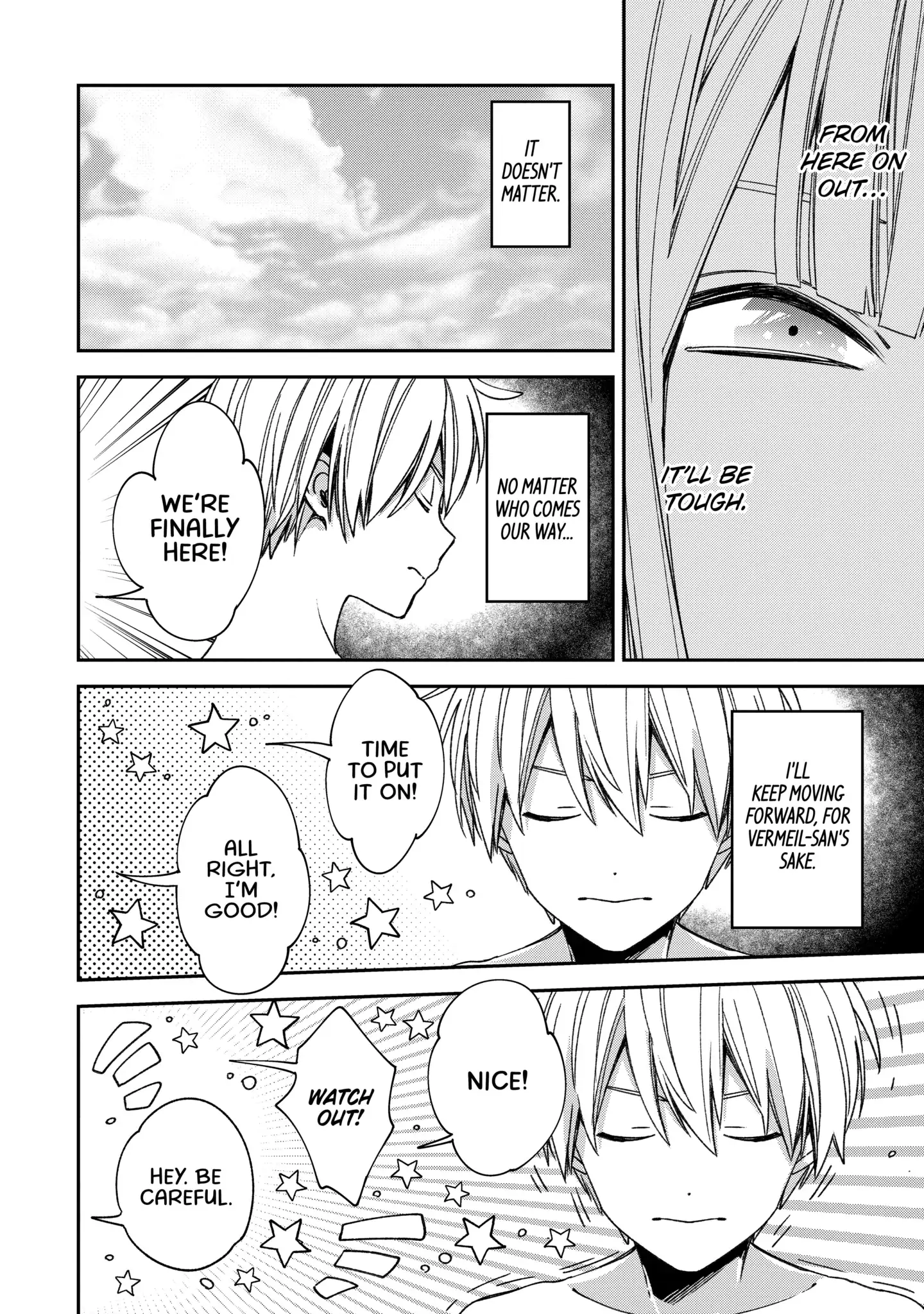 Kinsou no Vermeil ~Gakeppuchi Majutshi wa Saikyou no Yakusai to Mahou Sekai wo Tsukisusumu~ Chapter 18.1 page 2 - 
