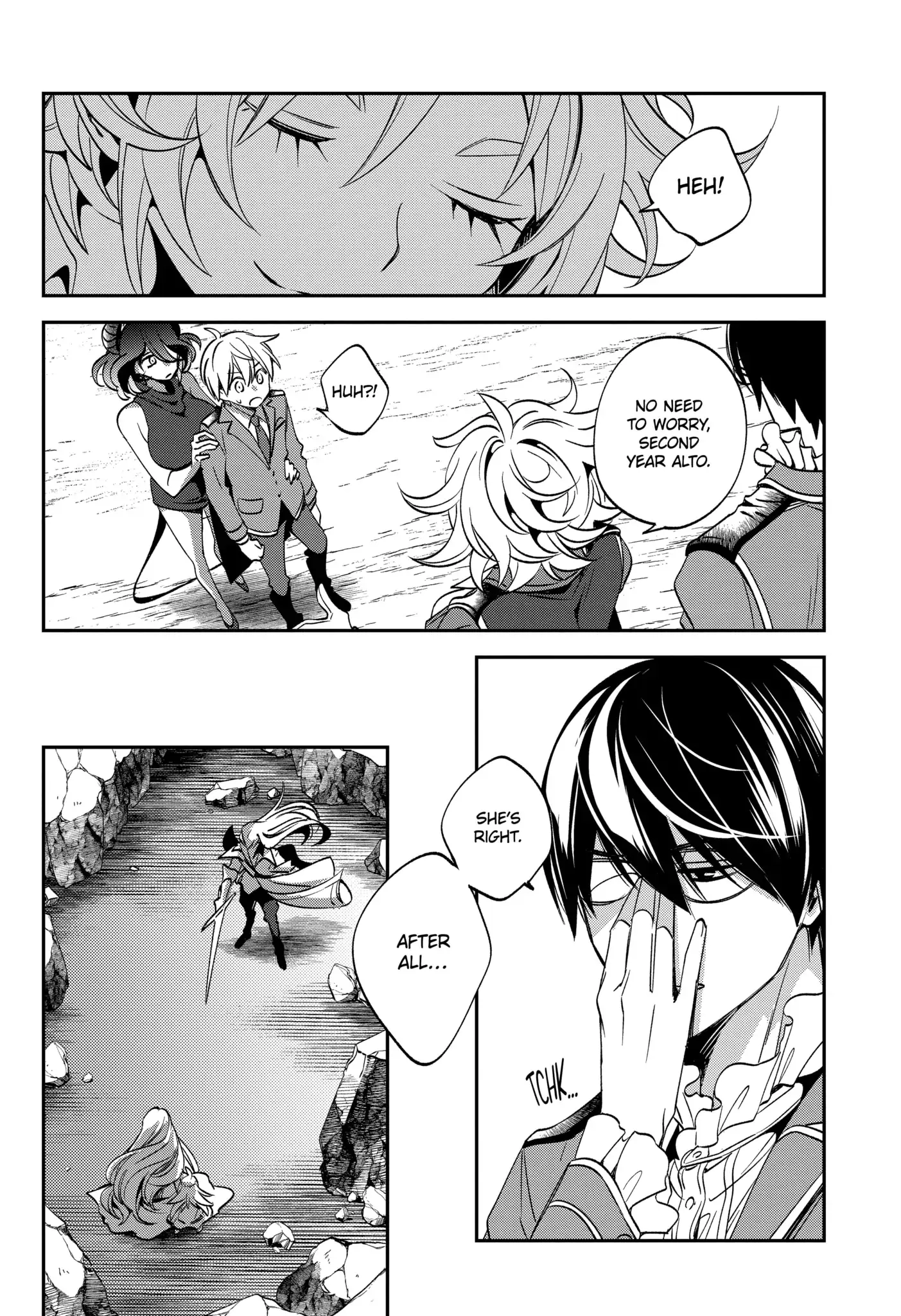 Kinsou no Vermeil ~Gakeppuchi Majutshi wa Saikyou no Yakusai to Mahou Sekai wo Tsukisusumu~ Chapter 23.4 page 17 - 
