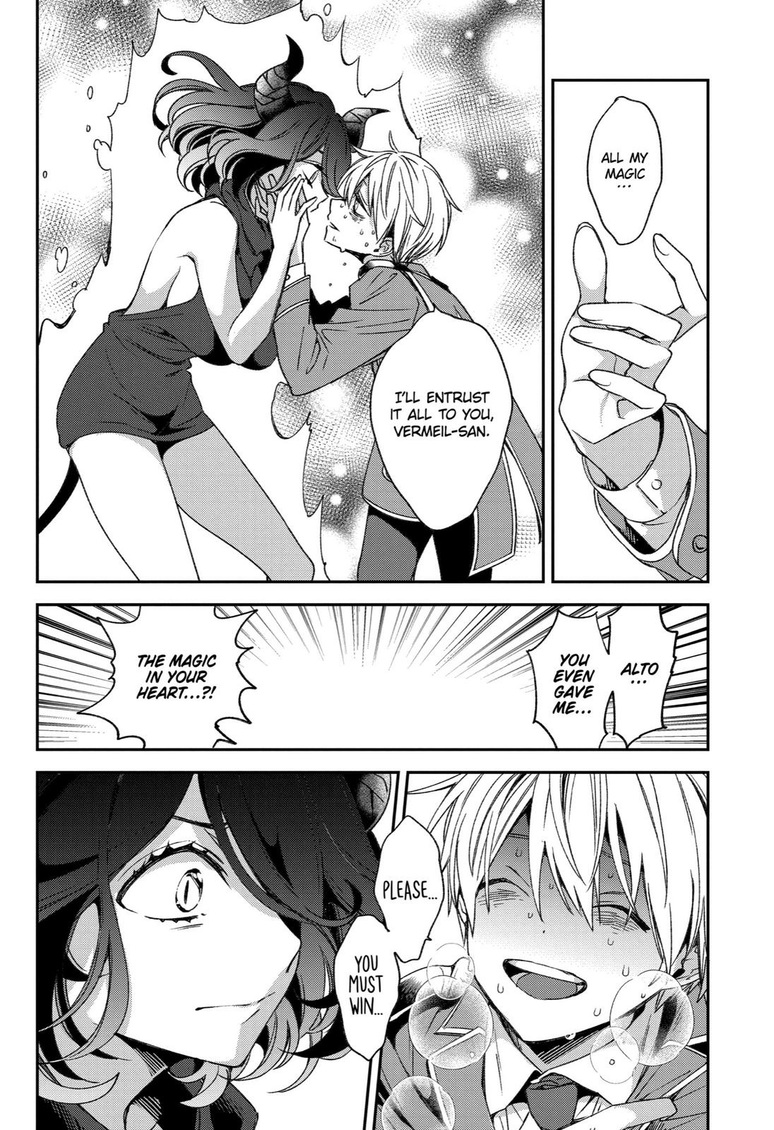 Kinsou no Vermeil ~Gakeppuchi Majutshi wa Saikyou no Yakusai to Mahou Sekai wo Tsukisusumu~ Chapter 23 page 38 - 