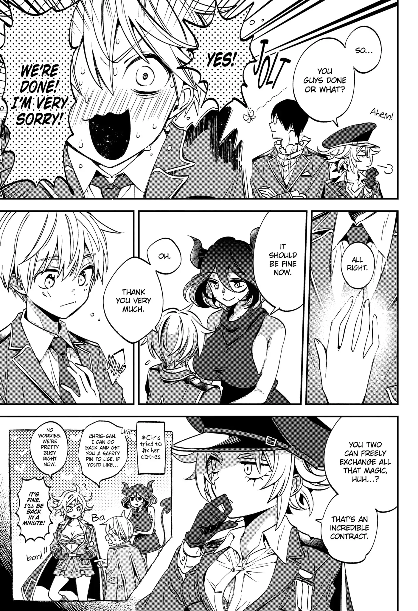 Kinsou no Vermeil ~Gakeppuchi Majutshi wa Saikyou no Yakusai to Mahou Sekai wo Tsukisusumu~ Chapter 24.1 page 3 - 