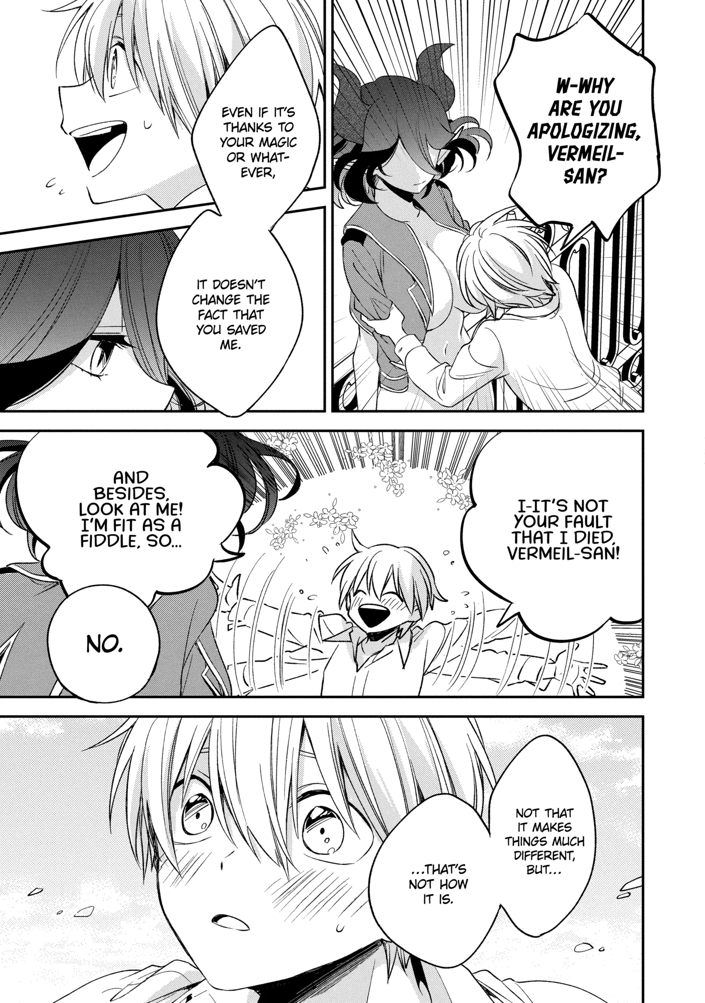 Kinsou no Vermeil ~Gakeppuchi Majutshi wa Saikyou no Yakusai to Mahou Sekai wo Tsukisusumu~ Chapter 9.6 page 1 - 