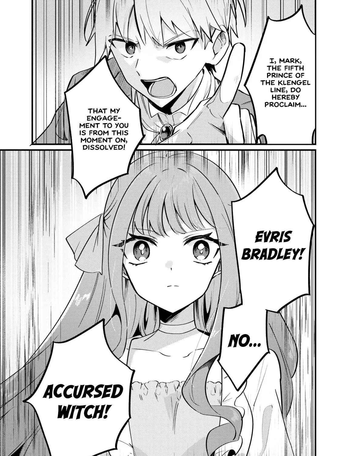 Kiraware Majo Reijou to Dansou Ouji no Konyaku Chapter 1 page 5 - 