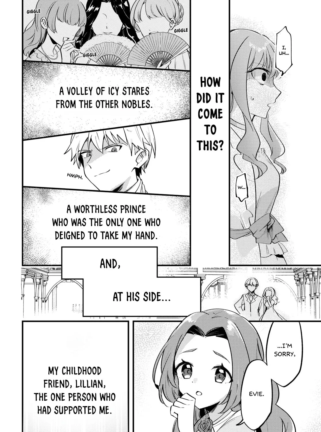 Kiraware Majo Reijou to Dansou Ouji no Konyaku Chapter 1 page 7 - 