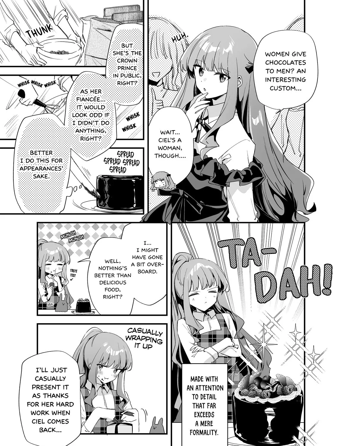 Kiraware Majo Reijou to Dansou Ouji no Konyaku Chapter 8.5 page 1 - 