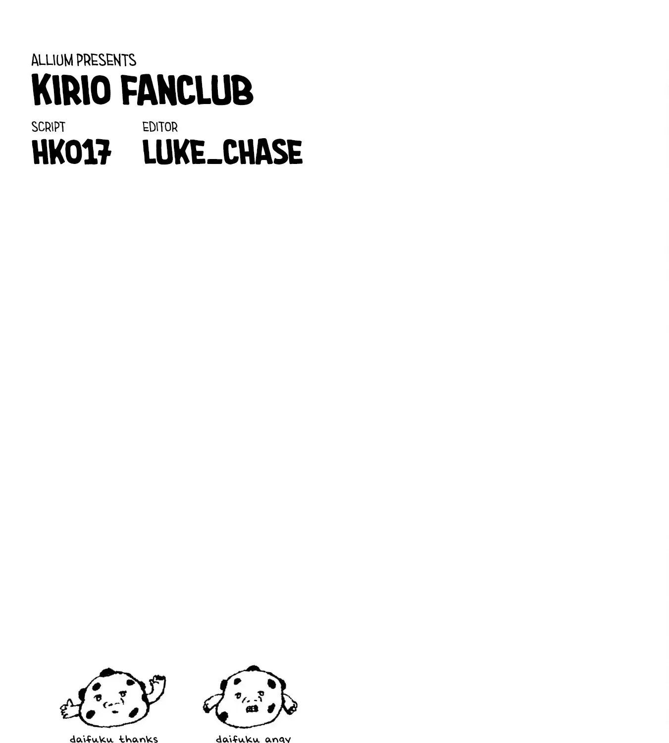Kirio Fanclub Chapter 13 page 34 - 