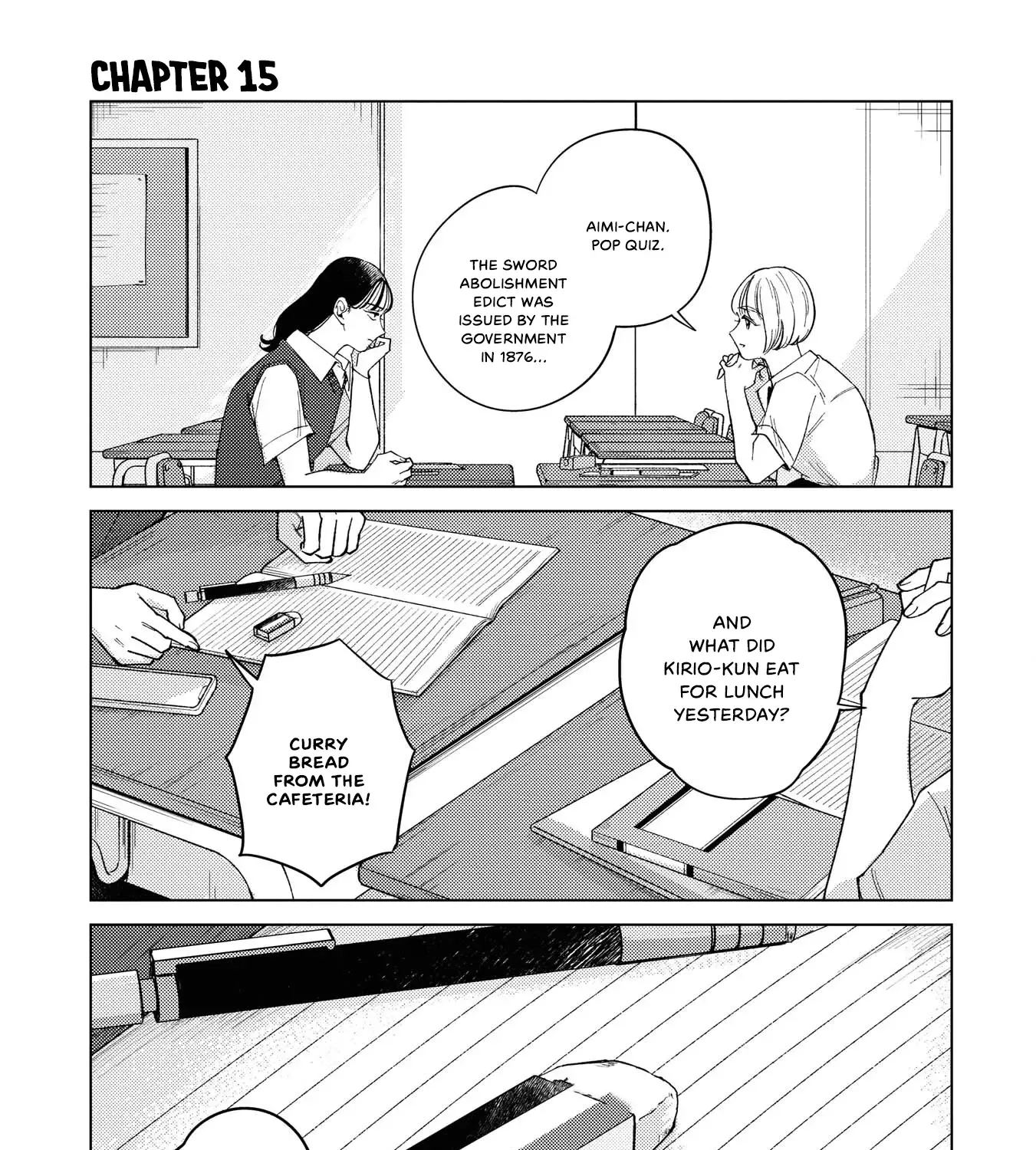 Kirio Fanclub Chapter 15 page 1 - 