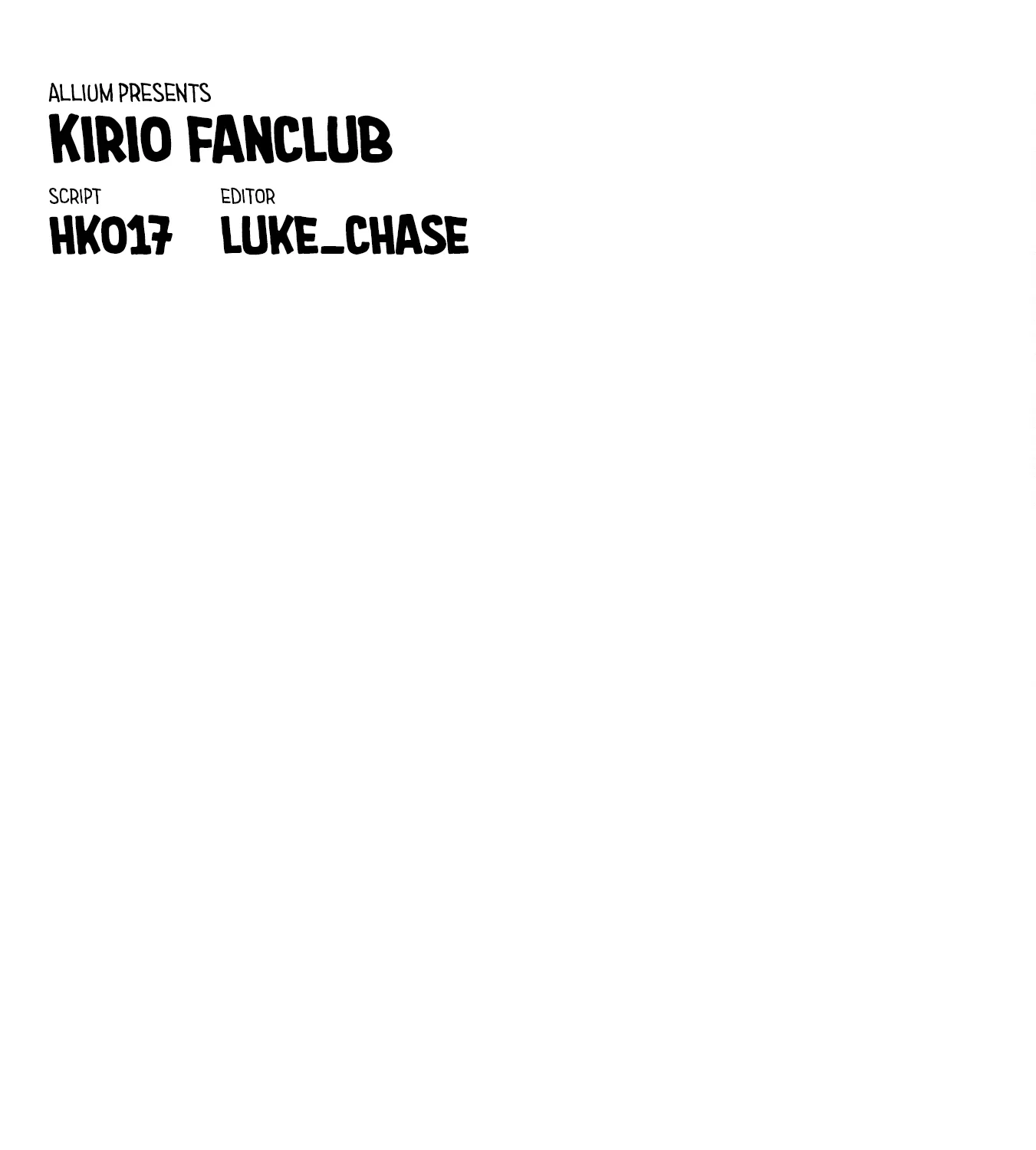 Kirio Fanclub Chapter 15 page 53 - 