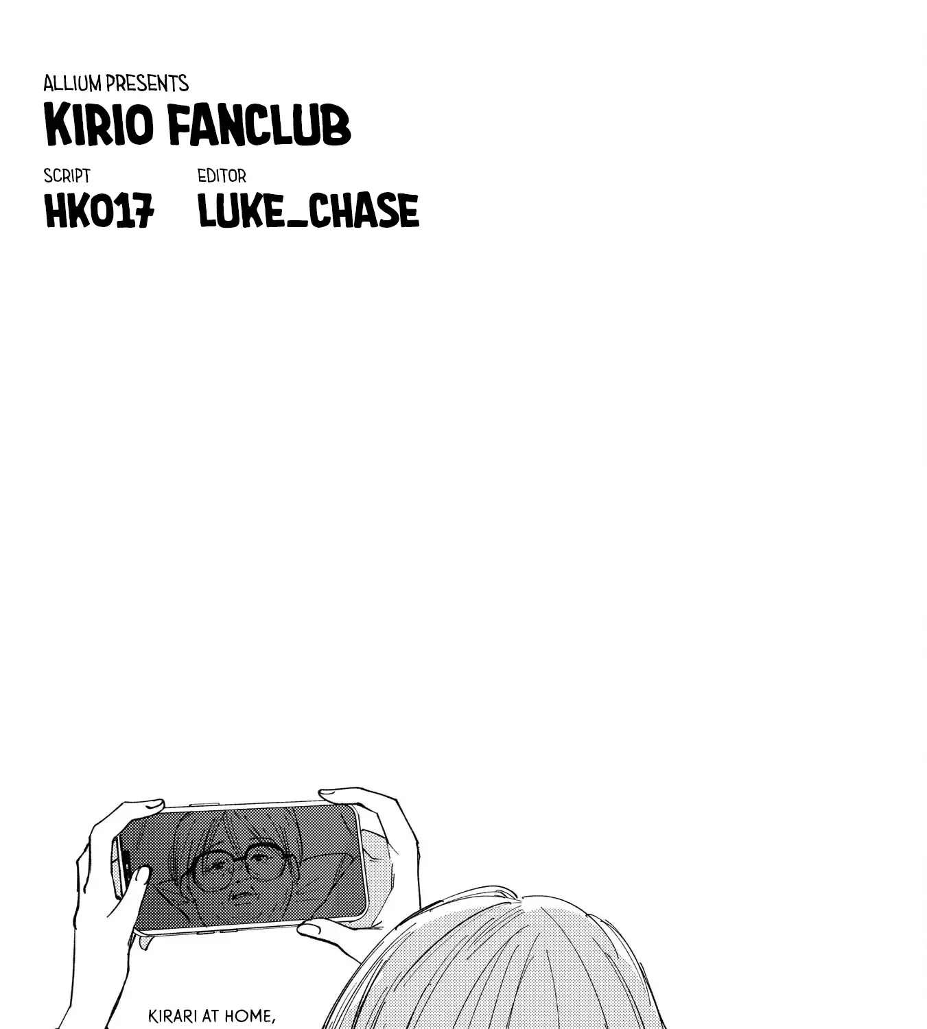 Kirio Fanclub Chapter 17 page 34 - 