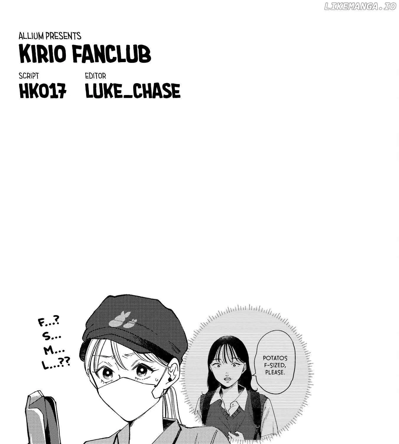 Kirio Fanclub Chapter 22 page 34 - 