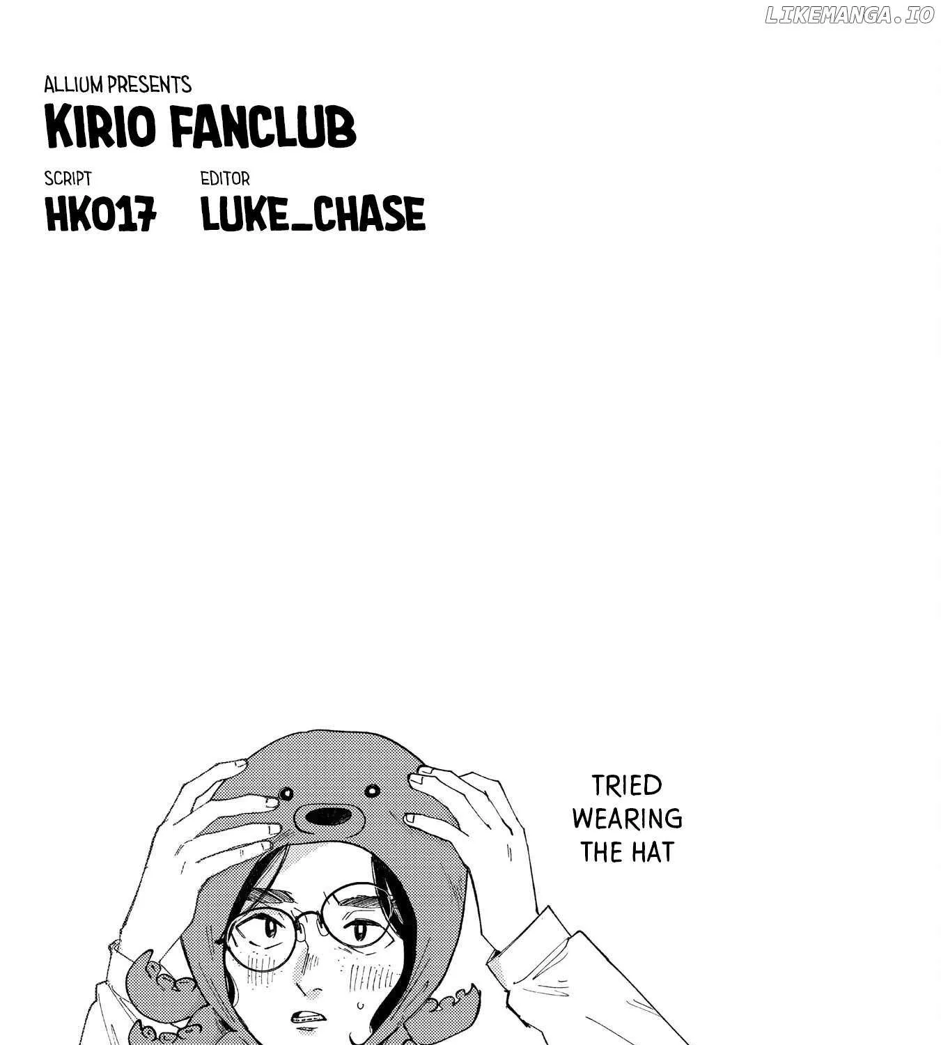 Kirio Fanclub Chapter 27 page 34 - 