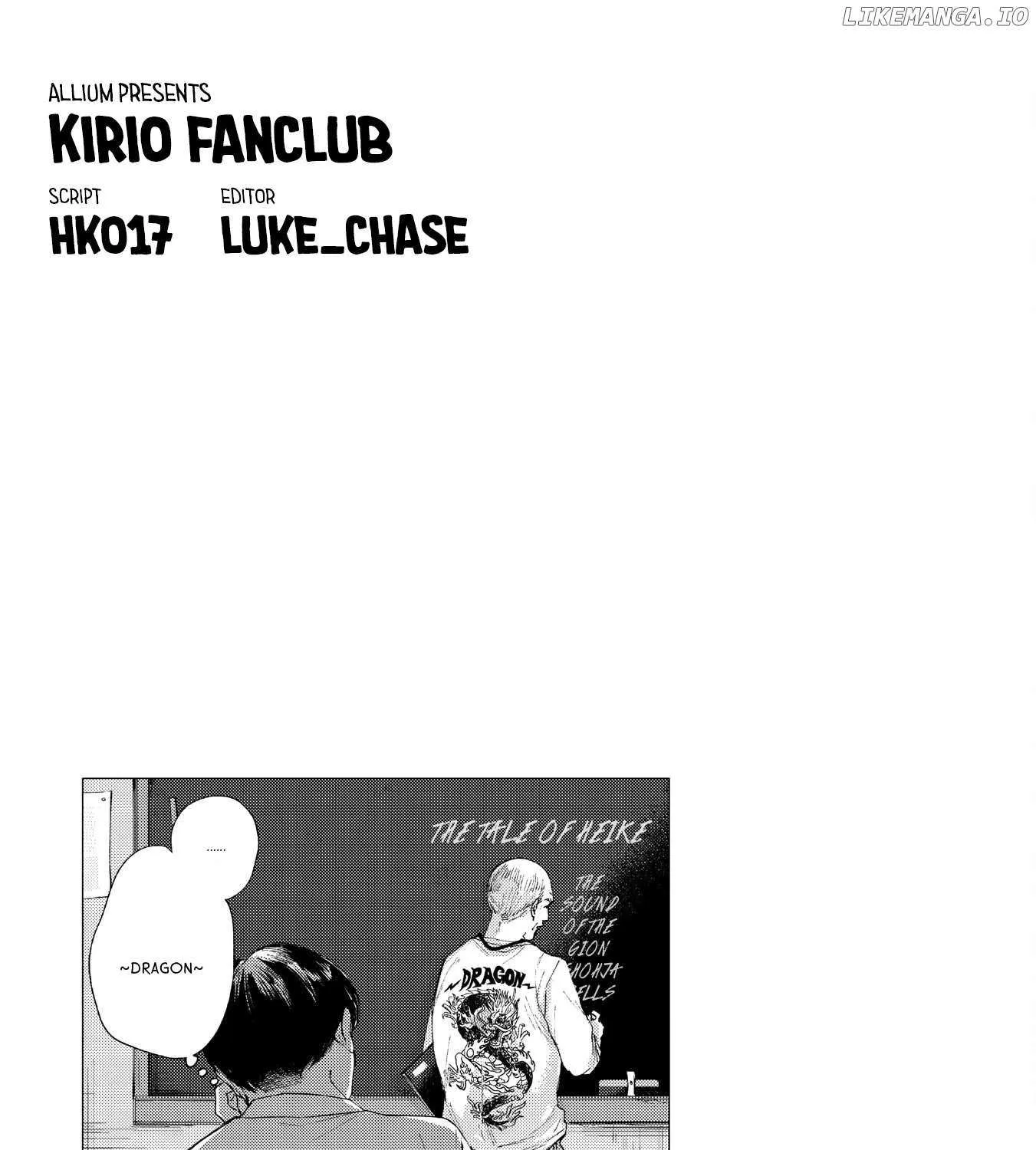 Kirio Fanclub Chapter 5 page 33 - 