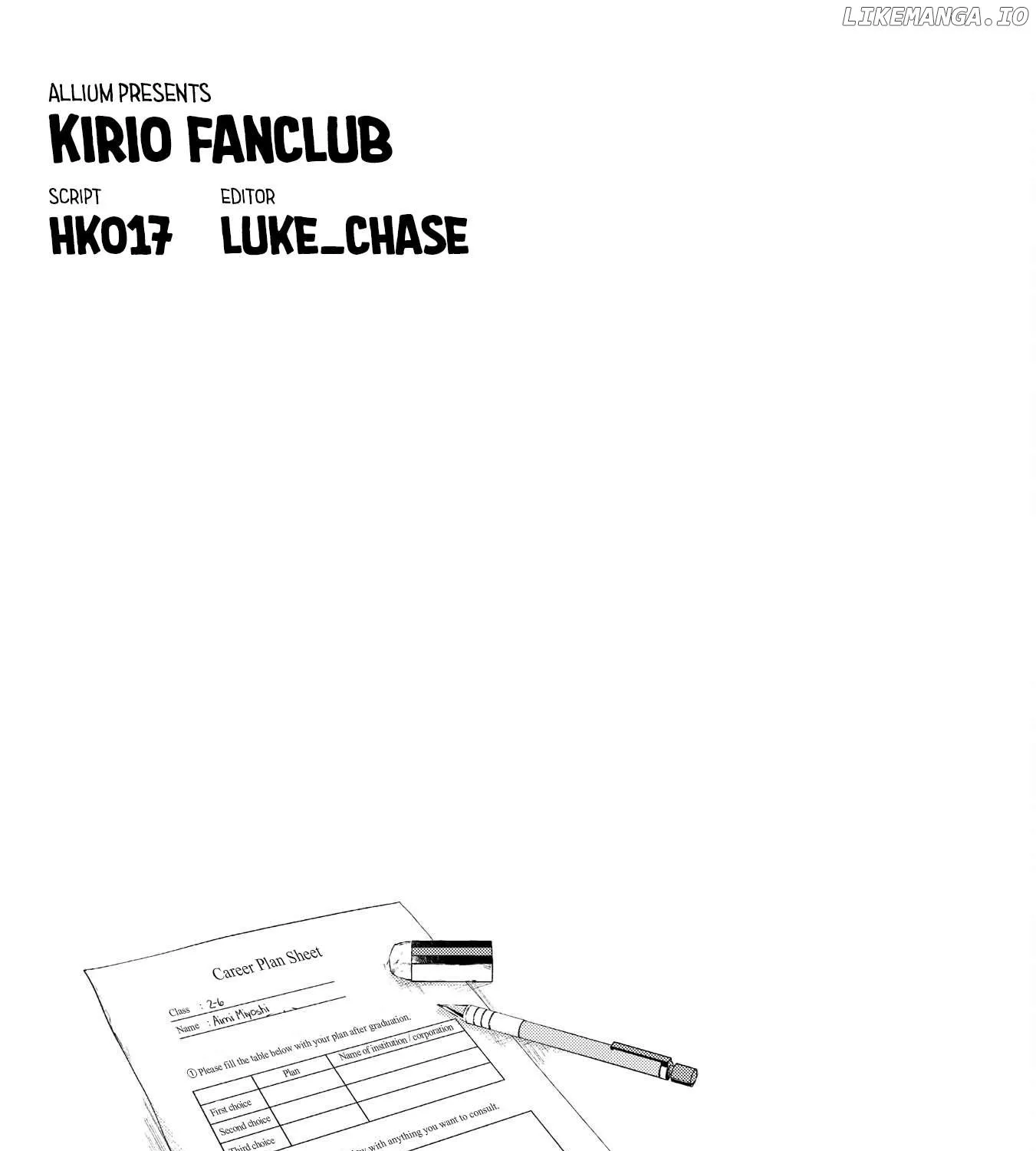 Kirio Fanclub Chapter 7 page 53 - 