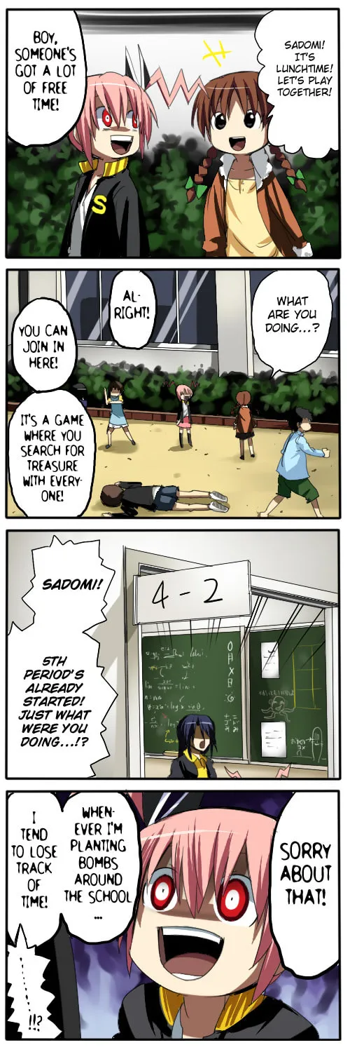 Kisaku Youjo Sadomi-chan Chapter 4 page 1 - 