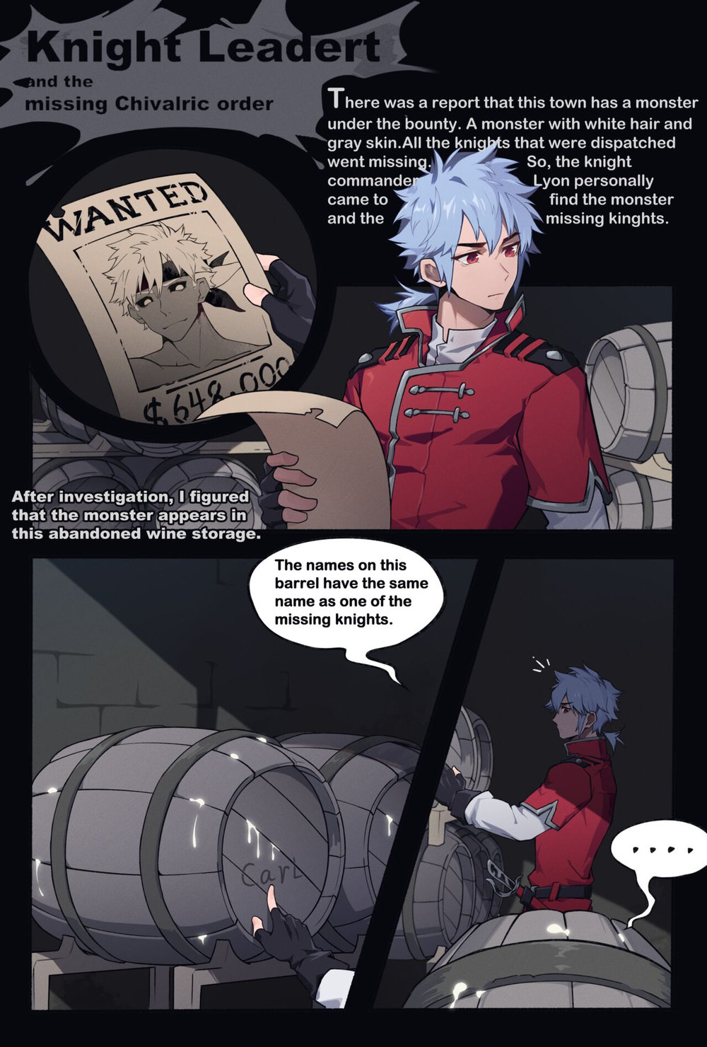 Knight Commander and The Missing Chivalric Order Chapter 1 page 2 - 