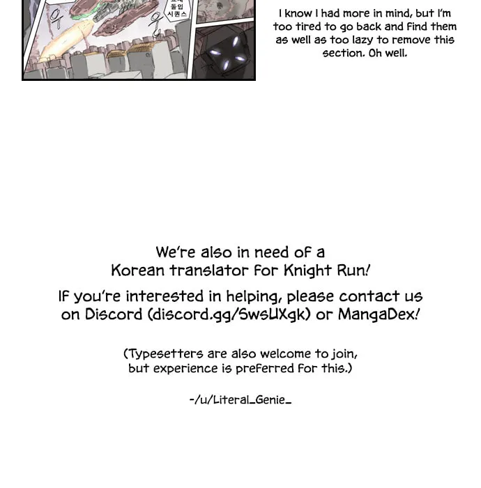Knight Run Chapter 182 page 34 - 