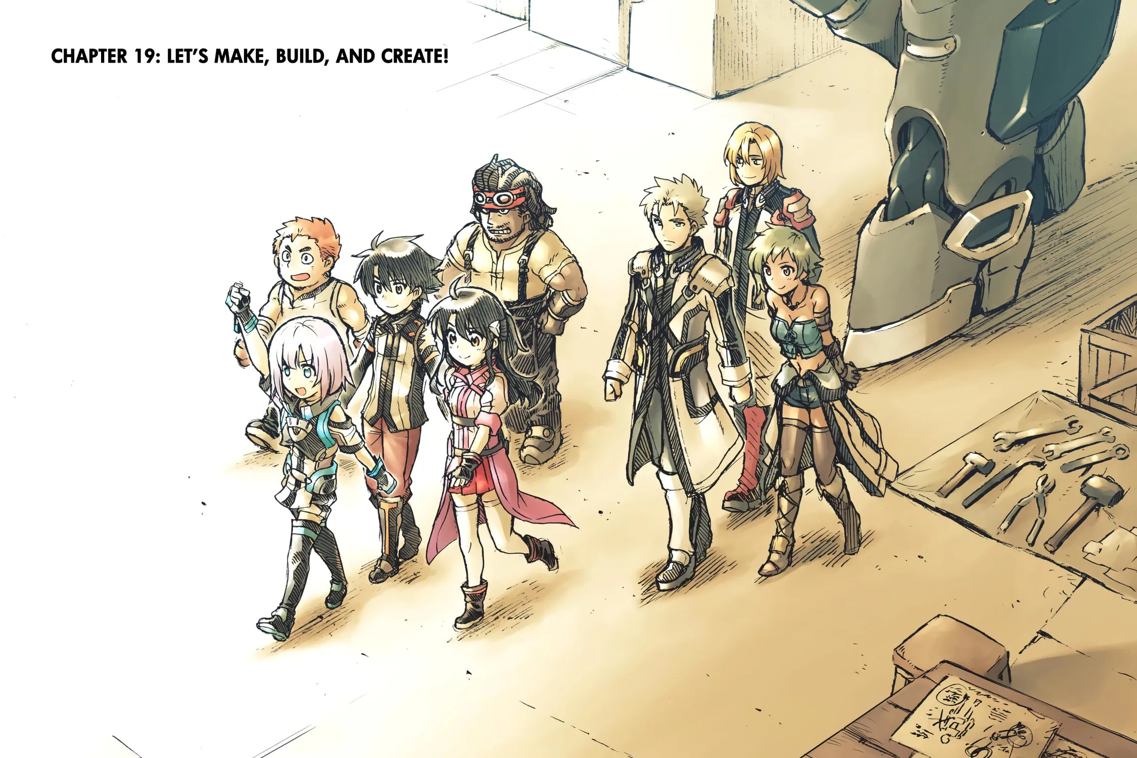 Knight's & Magic Chapter 19 page 3 - 