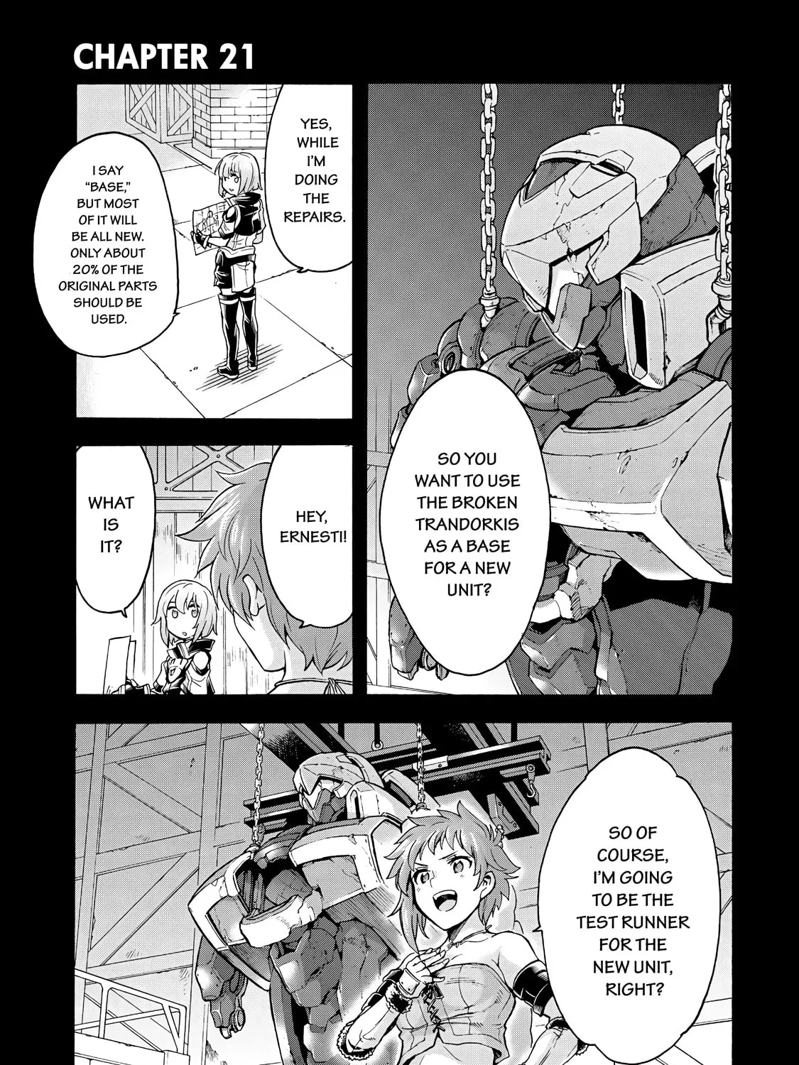 Knight's & Magic Chapter 21 page 1 - 