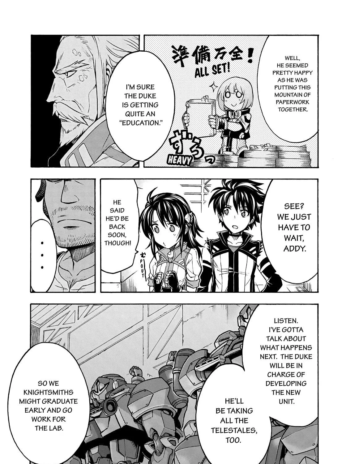 Knight's & Magic Chapter 27 page 5 - 