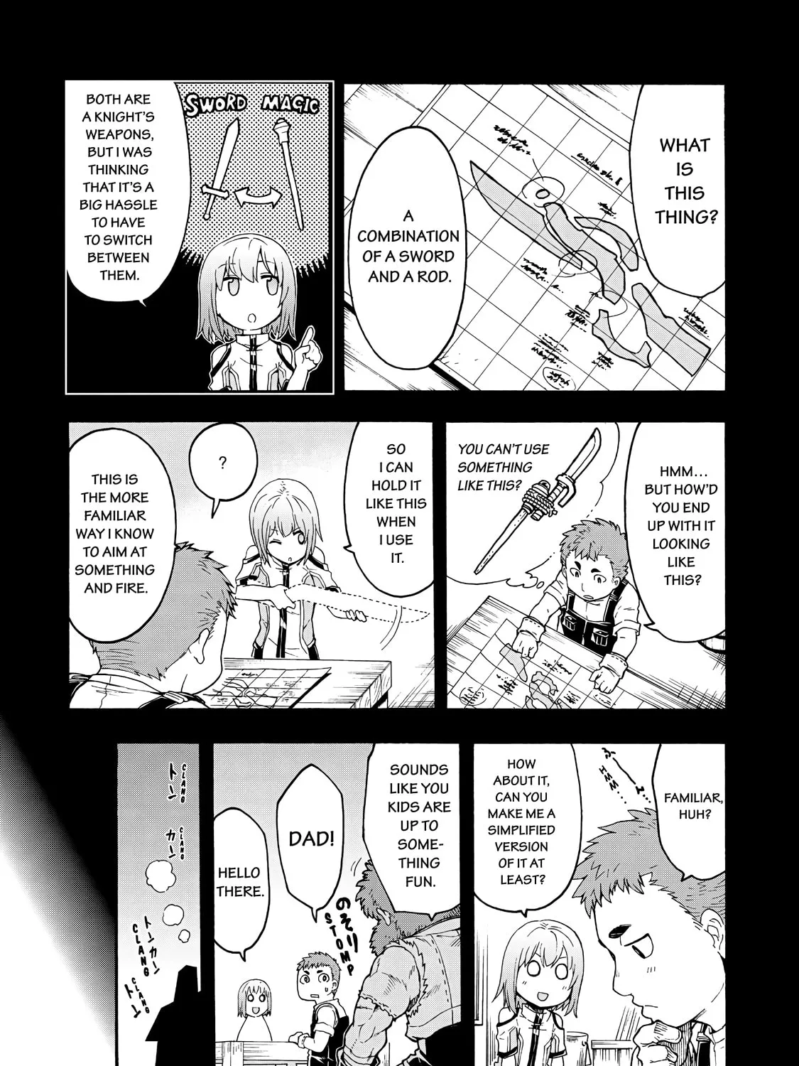 Knight's & Magic Chapter 3 page 21 - 