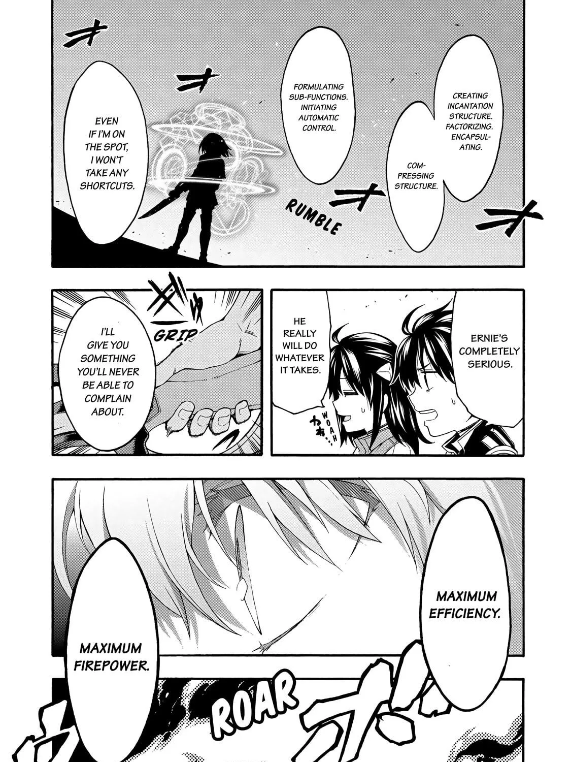 Knight's & Magic Chapter 3 page 35 - 