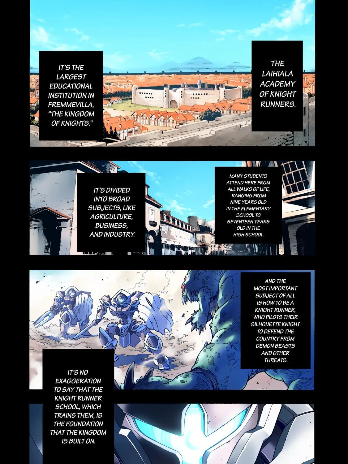 Knight's & Magic Chapter 3 page 5 - 