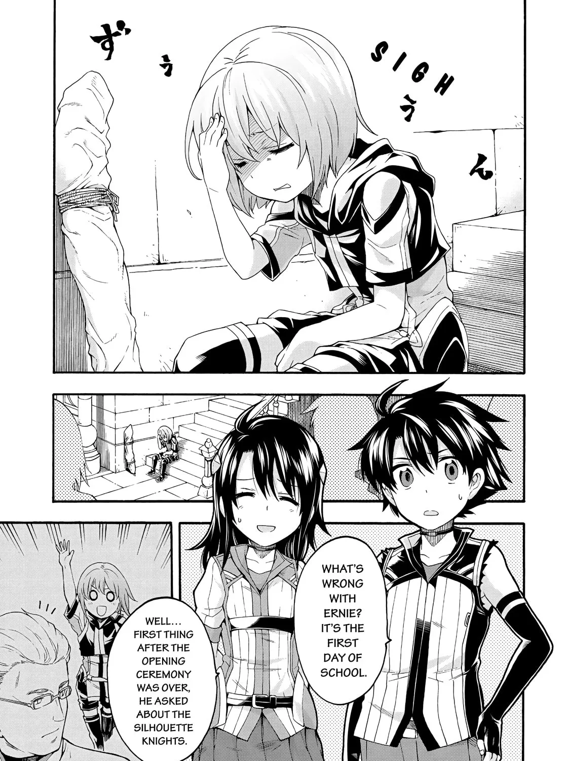 Knight's & Magic Chapter 3 page 7 - 
