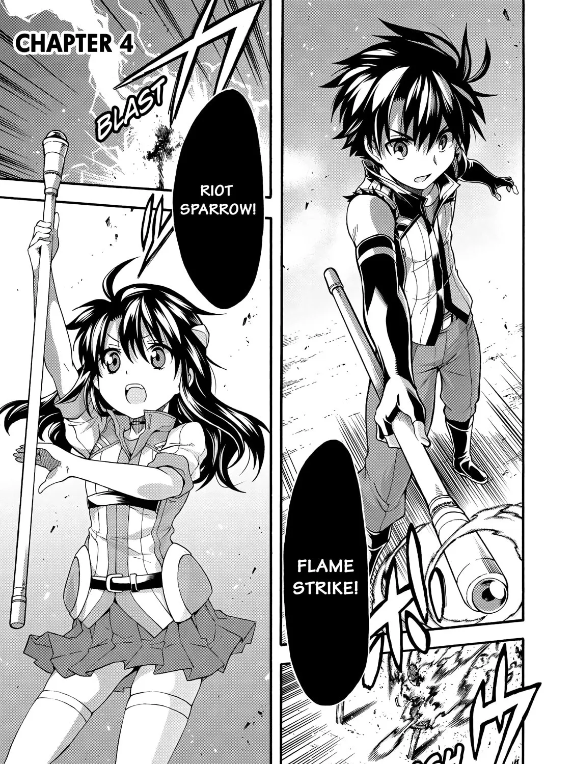 Knight's & Magic Chapter 4 page 1 - 