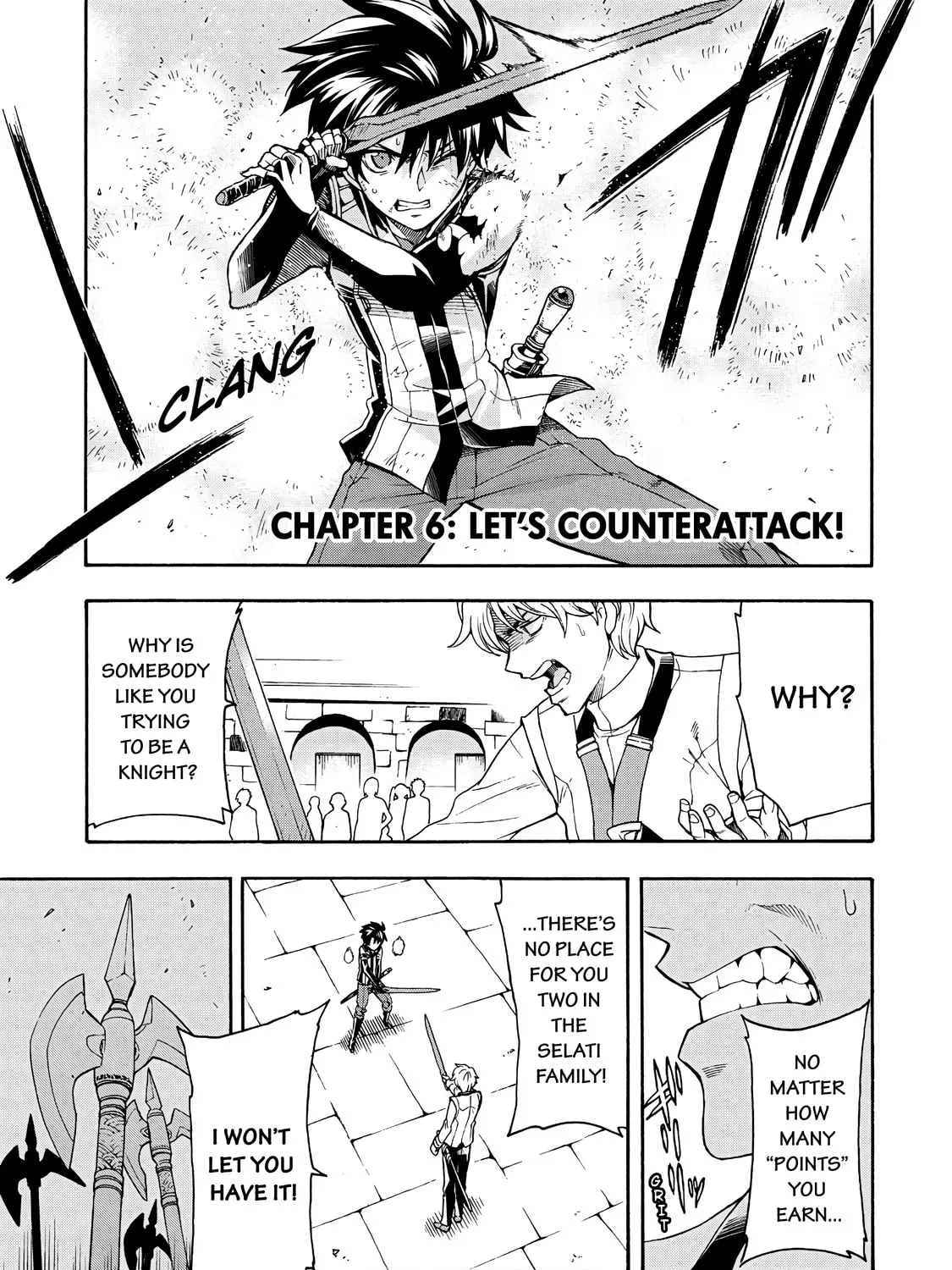 Knight's & Magic Chapter 6 page 1 - 