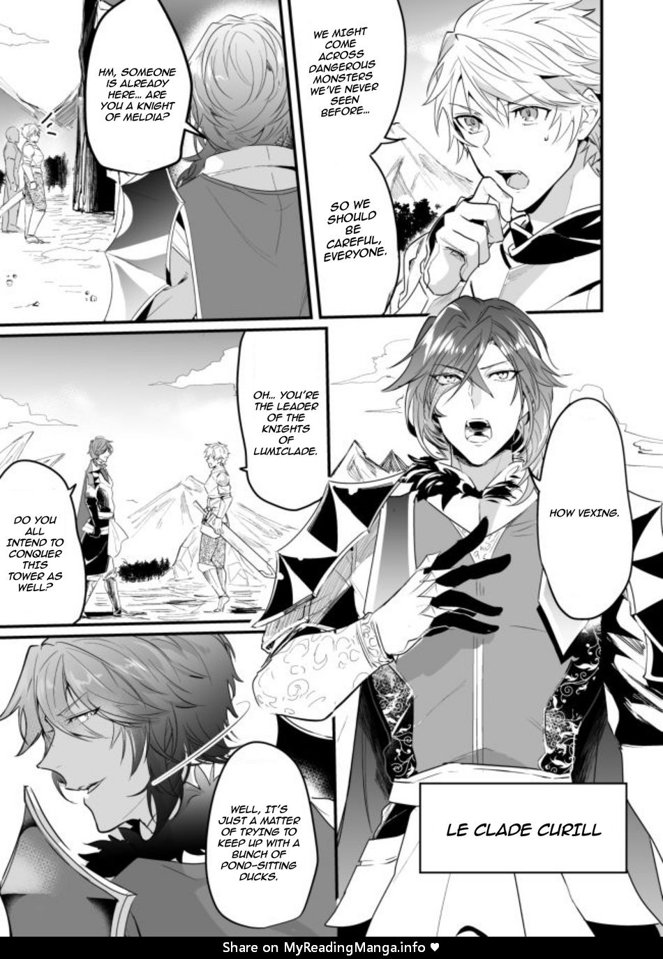 Knights in Ero Trap Dungeon Chapter 1 page 4 - 