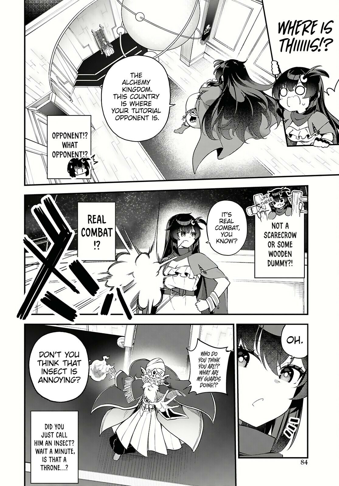 Knock Yourself Out!: The Goddess Beat the Final Boss in the Tutorial, So Now I'm Free to Do Whatever Chapter 1 page 12 - 