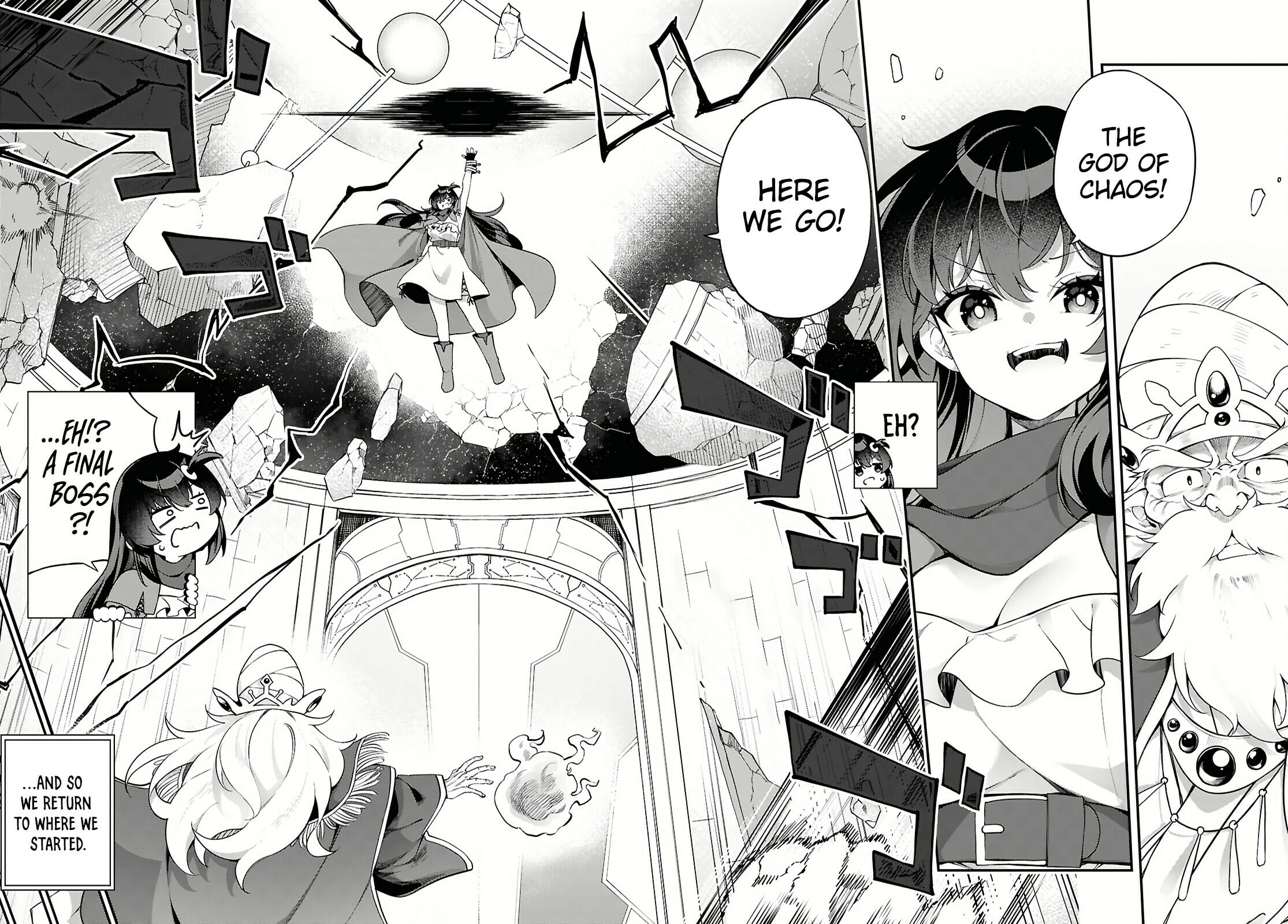Knock Yourself Out!: The Goddess Beat the Final Boss in the Tutorial, So Now I'm Free to Do Whatever Chapter 1 page 14 - 